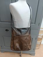 Mooie leren tas - 34 x 30 cm, Ophalen of Verzenden