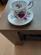 Rosina Bone China Theekopje met Schotel - Vintage Engels, Ophalen of Verzenden