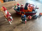 Sinterklaas stoomboot met 4 pieten en paard playmobil, Ophalen of Verzenden, Zo goed als nieuw