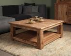 *ACTIE* Salontafel Lorenzo Teak Hout Gratis Bezorging (5), 100 tot 150 cm, Teakhout, Nieuw, Minder dan 50 cm
