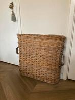 Rotan Paraplubak met Leren Handvaten, Ophalen of Verzenden, Gebruikt, Riet