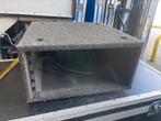 BINNENRACK 5He 19Inch 44cm Inbouwdiepte + Achterdeur &stroom, Muziek en Instrumenten, Behuizingen en Koffers, Ophalen, Gebruikt