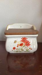 Vintage porselein Zoutpotje, Antiek en Kunst, Antiek | Keukenbenodigdheden, Ophalen of Verzenden