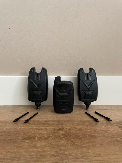 Sonik vader X bite alarm set, Watersport en Boten, Hengelsport | Karpervissen, Zo goed als nieuw, Overige typen, Ophalen of Verzenden
