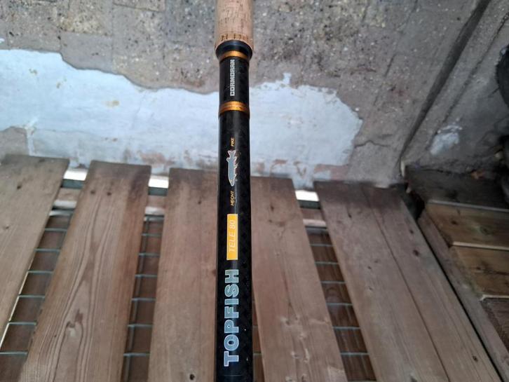 Telescoop hengel van cormoran, Watersport en Boten, Hengelsport | Algemeen, Zo goed als nieuw, Werphengel, Ophalen of Verzenden