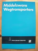 Magirus Deutz Brochure 1980 Middelzware Wegtransporter Iveco, Boeken, Auto's | Folders en Tijdschriften, Overige merken, Zo goed als nieuw