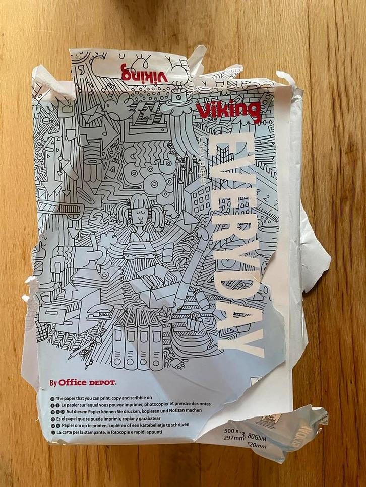 Viking Everyday A3 Kopieerpapier - 3 Pakken Nieuw, Diversen, Papierwaren, Zo goed als nieuw, Ophalen of Verzenden