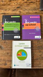 Beknopte uitgave wat werkt: pedagogisch handelen en klassenm, Boeken, Nederlands, Ophalen of Verzenden, Zo goed als nieuw, Robert J. Marzano; Jana S. Marzano; Debra J. Pickering