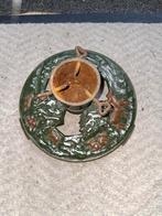 Ijzeren kerstboom poot hertjes verenboom black forest dennen, Ophalen