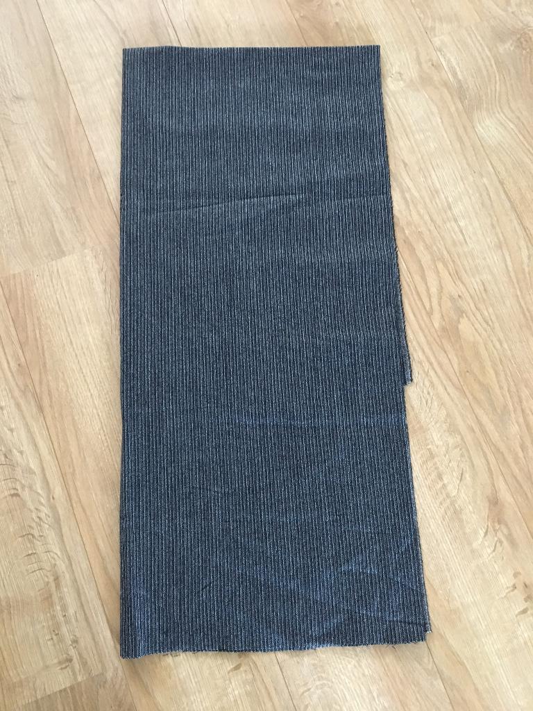 Zwart wit gestreepte lap (33/0), 120 cm of meer, Zwart, Ophalen of Verzenden, Zo goed als nieuw