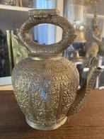 Antieke Minagkabau gegoten messing Kendi ketel topgaaf, Antiek en Kunst, Antiek | Koper en Brons, Ophalen of Verzenden, Brons
