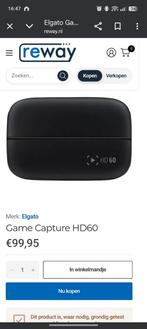 Nieuwe Elgato Game Capture HD60, Computers en Software, Capture cards, Ophalen, Nieuw