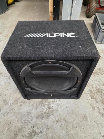 Alpine autospeaker / subwoofer 650 watt beschikbaar voor biedingen