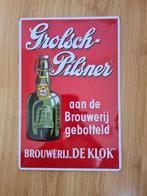 Grolsch bierpullen, bierglazen met opdruk, Verzamelen, Biermerken, Ophalen, Zo goed als nieuw, Glas of Glazen, Grolsch