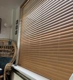 Houten Jaloezieën • 221,5 B x 195 L x 5 D | als nieuw, Beige, Zo goed als nieuw, 200 cm of meer, 150 tot 200 cm