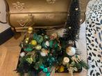 Kerstballen set olifant jungle groen kerstboom smaragd, Diversen, Kerst, Ophalen of Verzenden, Nieuw