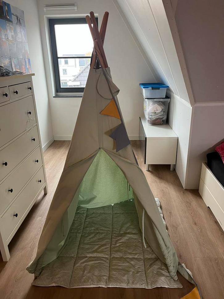 Little Dutch Tipi Tent - Speelplezier!, Kinderen en Baby's, Speelgoed | Speeltenten, Zo goed als nieuw, Ophalen of Verzenden