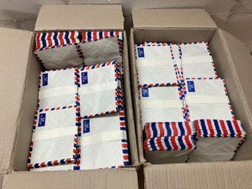 ✅ Partij Luchtpost enveloppen / Airmail envelop NIEUW beschikbaar voor biedingen