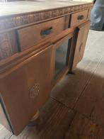 kastje met 2 lades en 3 deurtjes, Ophalen, Gebruikt, 50 tot 100 cm, Glas