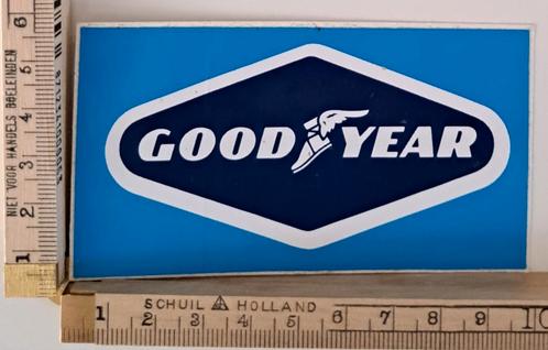 Vintage sticker Merk logo Good Year banden, Verzamelen, Stickers, Ophalen of Verzenden