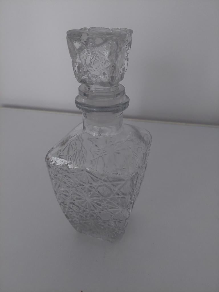 Vintage Kristallen Parfumflesje, Ophalen of Verzenden