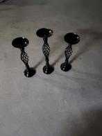 Tafelversiering - Set, Zwart, Ophalen of Verzenden, Zo goed als nieuw, Metaal