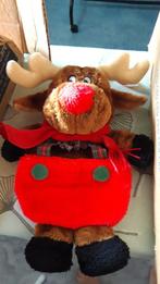 Kerst hert met zak, Diversen, Kerst, Ophalen of Verzenden, Gebruikt