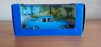 Le Taxi Bleu Tintin auto Kuifje 1:43 Ford Zephyr MkIII, Verzamelen, Ophalen of Verzenden, Kuifje, Zo goed als nieuw, Beeldje of Figuurtje