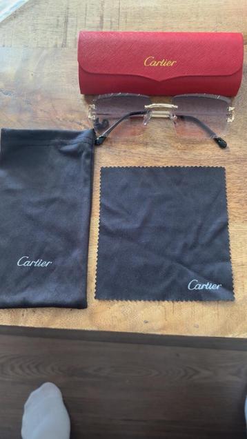 Cartier zonnebril helemaal nieuw beschikbaar voor biedingen