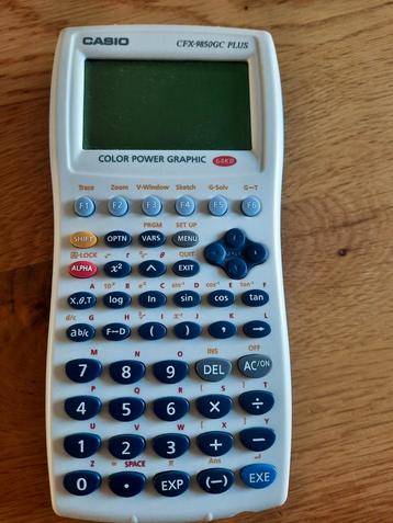 Grafische rekenmachine Casio CFX-9850GC PLUS beschikbaar voor biedingen