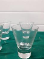 Shot glazen groot 6x, Verzamelen, Glas en Borrelglaasjes, Ophalen of Verzenden