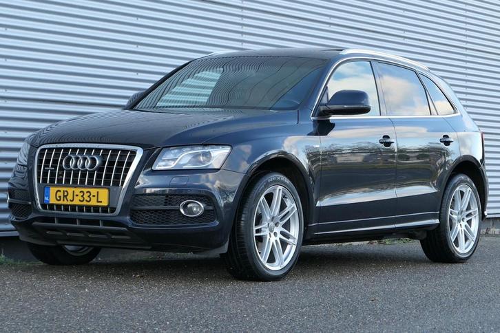 Audi Q5 3.0 TFSI quattro S-Line Panorama Carplay Keyless, Auto's, Audi, Bedrijf, Te koop, Q5, 4x4, ABS, Achteruitrijcamera, Airbags