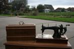 Naumann naaimachine met kap en extra's, Antiek en Kunst, Antiek | Naaimachines, Ophalen