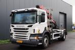 Scania P320 EURO 6 HMF 635 KRAANWAGEN Kipper Retarder Contai, Auto's, Vrachtwagens, Automaat, Euro 6, Scania, 320 pk