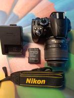Nikon d3100 icm 18-55 lens, Gebruikt, Ophalen of Verzenden, Nikon