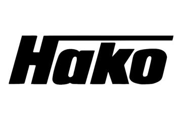 Hako machine sticker