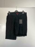 F849 Nieuw: Angels: Chino mt. 36/38=S korte linnen broek, Kort, Zwart, Nieuw, Ophalen of Verzenden