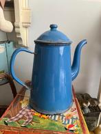 Mooi blauw emaille koffiepotje, Antiek en Kunst, Antiek | Emaille, Ophalen of Verzenden