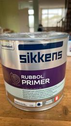 Sikkens rubbol primer 2,5 liter, Doe-het-zelf en Verbouw, Verf, Beits en Lak, Wit, Ophalen of Verzenden, Minder dan 5 liter, Verf