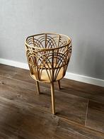 Rotan bamboe plant standaard hoogte 66 cm, diameter 33 cm, Ophalen, Binnen, Minder dan 60 cm, Rond