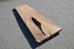 Boomstamtafel 400 cm suar -BT986- 4 meter boomstamtafel, Ophalen of Verzenden, Vijf personen of meer, Metaal, Rechthoekig