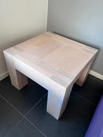 Bijzettafel eiken licht rustiek, Ophalen, Gebruikt, 50 tot 100 cm, 50 tot 100 cm