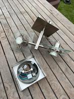 IKEA Fuga plafondlamp 2 x GU10 spots, Ophalen, Gebruikt, Metaal