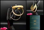 3 messing vintage boho armbanden - K3ES1-Z3, Ophalen of Verzenden, Zo goed als nieuw, Goud, Overige materialen