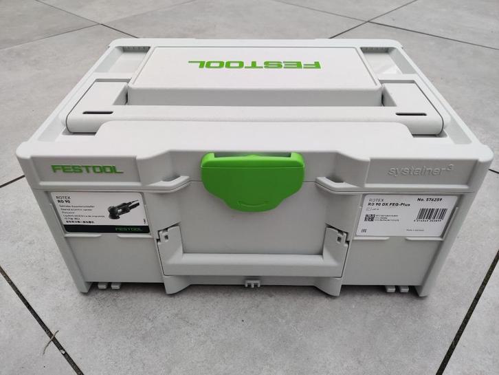 Festool systainer³ SYS3 M 187 van schuurmachine RO 90 DX FEQ, Doe-het-zelf en Verbouw, Gereedschap | Machine-onderdelen en Toebehoren