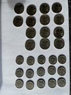 Munten 1948 Wilhelmina - 25 & 10 cent, Postzegels en Munten, Munten | Nederland, Ophalen of Verzenden, Koningin Wilhelmina, 10 cent