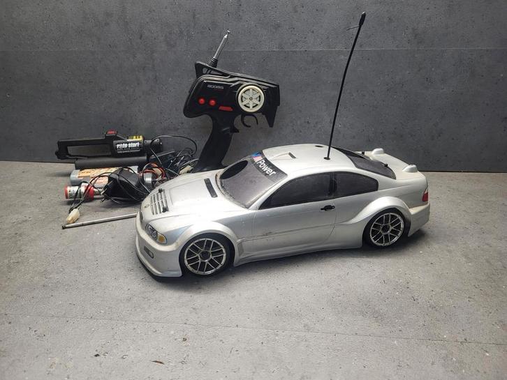 Hpi rs4 2 speed nitro ., Hobby en Vrije tijd, Modelbouw | Radiografisch | Auto's, Zo goed als nieuw, Auto onroad, Nitro, Ophalen of Verzenden