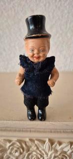 Antiek Porseleinen Schoorsteenvegertje 9.5cm, Antiek en Kunst, Ophalen of Verzenden