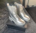 Boots zilver nieuw maat 39 vallen smal, Ophalen of Verzenden, Nieuw, Zilver, Zilver