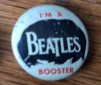 I'm a Beatles booster - kleine button, Verzamelen, Speldjes, Pins en Buttons, Verzenden, Gebruikt, Overige onderwerpen, Button